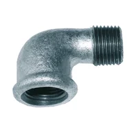 Łączniki, trójniki, kształtki - Kolanko nakrętno-wkrętne 92 typ A4 3/8" GW/GZ Invena - miniaturka - grafika 1