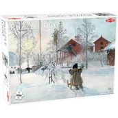 Puzzle - Puzzle 1000 The Yard and Washhouse - miniaturka - grafika 1