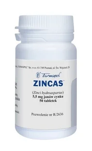 Farmapol Zincas 50 szt. - Witaminy i minerały - miniaturka - grafika 1