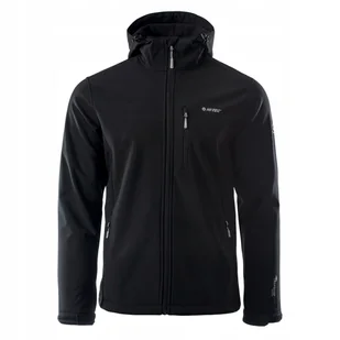 Softshell Kurtka Męska Hi-tec Caen Kurtka Przeciwdeszczowa Rozmiar L - Kurtki męskie - miniaturka - grafika 1