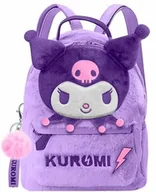 Plecaki - Plecak pluszowy Hello Kitty Kuromi 32cm KU00028 - miniaturka - grafika 1