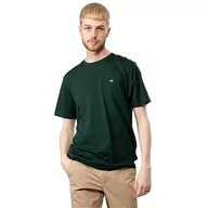 Koszulki męskie - GANT Koszulka męska Reg Shield SS, Tartan Green, 3XL - miniaturka - grafika 1