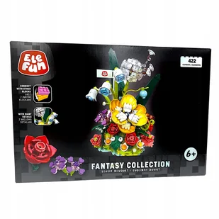 Elefun Fantasy Collection Cudowny bukiet Klocki 422el. - Klocki - miniaturka - grafika 1
