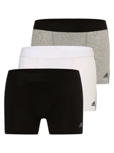 adidas Performance Obcisłe bokserki pakowane po 3 szt. Mężczyźni Dżersej szary|czarny|biały|wielokolorowy marmurkowy, XL - Majtki męskie - miniaturka - grafika 1