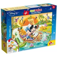 Puzzle - Lisciani Puzzle dwustronne Maxi 60 Myszka Mickey - miniaturka - grafika 1