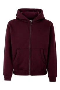 Mukua Byron Kids Bluza dziecięca z zamkiem błyskawicznym i kapturem Wine, rozmiar 3/4 - Bluzy dla dziewczynek - miniaturka - grafika 1
