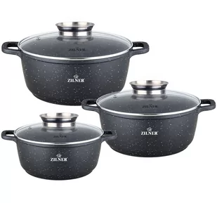 Zestaw Garnków ZILNER Zl-7020, 6 elementów - Zestawy garnków i patelni - miniaturka - grafika 1