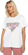Koszulki i topy damskie - t-shirt damski BILLABONG ENDLESS TEE Salt Crystal - SCS - miniaturka - grafika 1