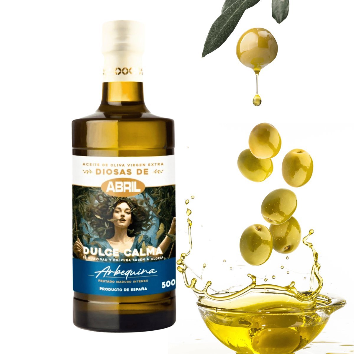 Oliwa z oliwek Extra Vergine hiszpańska Arbequina Abril Premium 500ml