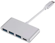 Huby USB - RoGer AD15641 USB-C Hub - Splitter 3 x USB 3.0 / USB-C - miniaturka - grafika 1