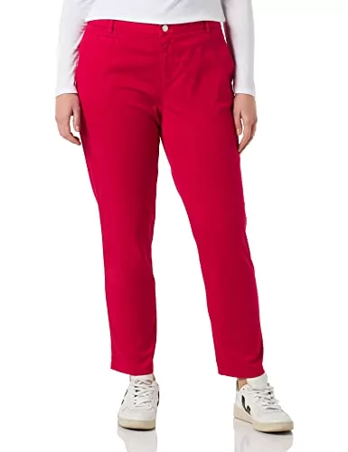 United Colors of Benetton Damskie spodnie 4Gd7558S3, czerwone 743, 48, Czerwony 743, 42