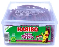 Żelki - Żelki Haribo Kable Wiśniowe 150szt Wegetariańskie Z Niemiec Owocowe 1125g - miniaturka - grafika 1