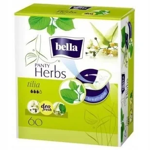 Bella BELLA Herbs Tilia wkładki higieniczne 60 szt + BELLA chusteczki do demakijażu 30 szt - Wkładki higieniczne - miniaturka - grafika 3