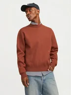 Swetry męskie - Jack&Jones Sweter Vesterbro 12261852 Brązowy Loose Fit - miniaturka - grafika 1
