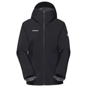 Kurtki i kamizelki sportowe damskie - Kurtka damska Mammut Linard Light HS Hooded Jacket Women Rozmiar: L / Kolor: czarny - miniaturka - grafika 1
