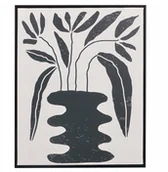 Ramki na zdjęcia - Obraz w czarnej ramie z motywem roślinnym EMBER, 40 x 50 cm - miniaturka - grafika 1