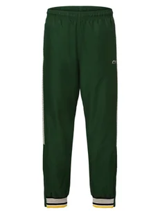 Lacoste - Spodnie męskie, zielony - Spodnie sportowe męskie - miniaturka - grafika 1
