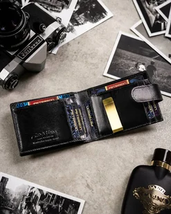 Zestaw prezentowy: skórzany portfel męski, etui i brelok - Peterson - Breloki - miniaturka - grafika 5