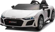Pojazdy elektryczne dla dzieci - Ramiz Auto Na Akumulator Audi Spyder R8 LIFT STRONG Biały - miniaturka - grafika 1