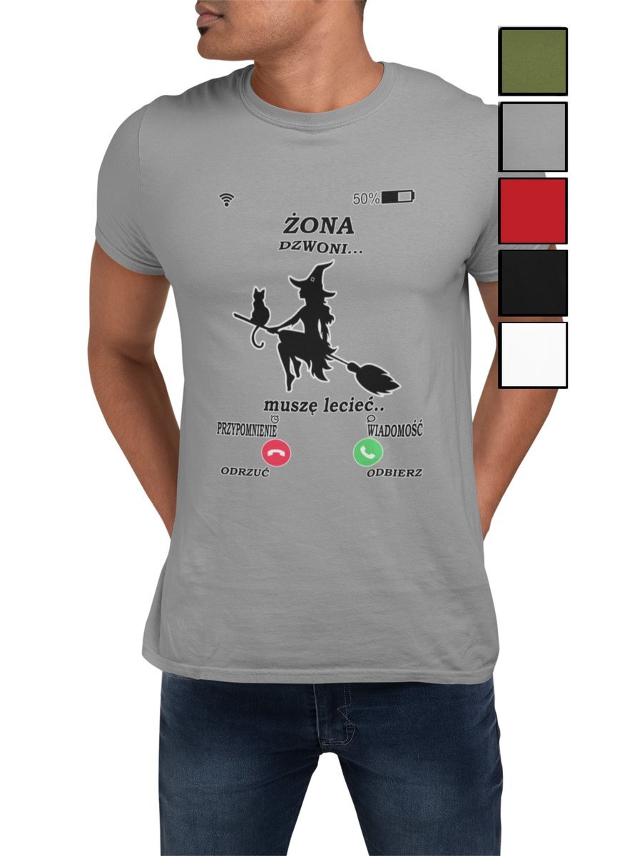KOSZULKA T-SHIRT MĘSKA PREZENT DLA NIEGO WALENTYNKI ŚMIESZNE NAPISY - XL