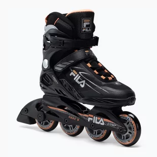 Rolki damskie FILA Legacy Comp black/salmon - Rolki - miniaturka - grafika 1