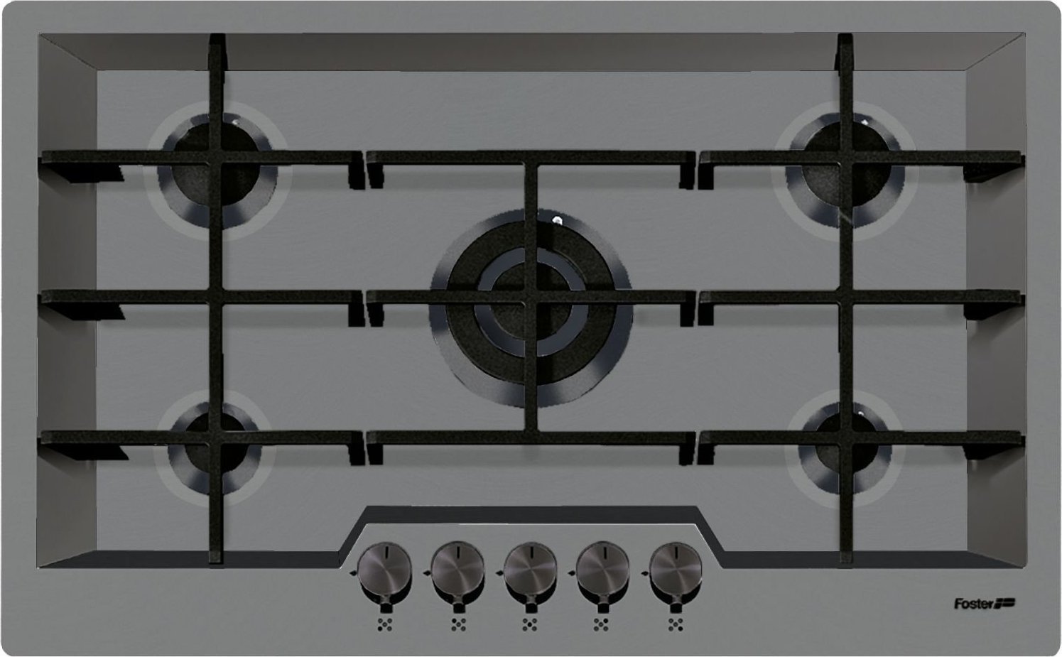 Foster KE 5G HOB FL.MOUNT GUNMETAL