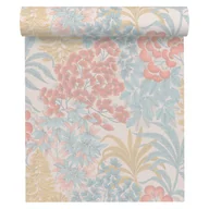 Tapety - Tapeta Liście Metropolitan Stories 391281 niebieska winylowa na flizelinie - miniaturka - grafika 1