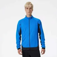 Kurtki i kamizelki sportowe damskie - New Balance Bluza TECH TRAVEL JACKET MJ21053SBU - miniaturka - grafika 1