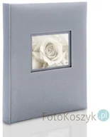 Albumy fotograficzne - Album ślubny wklejany Gedeon Love silver (tradycyjny 20 czarnych stron) - miniaturka - grafika 1