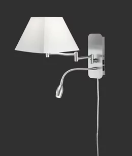 Trio Oświetlenie Leuchten Hotel Lampa ścienna Nikiel matowy, 1-punktowy 271370214 (271370201) - Lampy ścienne - miniaturka - grafika 1