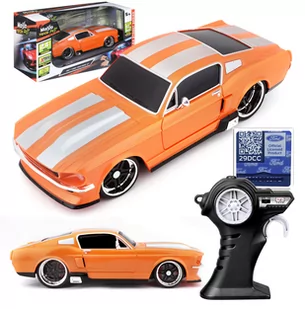 Auto samochód zdalnie sterowane oryginał Ford Mustang GT 1967 na pilota RC - Zabawki zdalnie sterowane - miniaturka - grafika 1