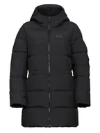 Kurtki damskie - Jack Wolfskin Kurtka puchowa "Frozen Palace" w kolorze czarnym - miniaturka - grafika 1