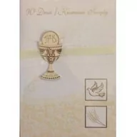 Albumy inne - Karnet Komunia Premium B6 + koperta wzór nr 003 - miniaturka - grafika 1