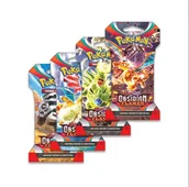 Czasopisma - Pokemon TCG: 03 Scarlet and Violet Obsidian Flames Sleeved Booster - miniaturka - grafika 1