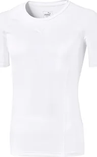 Puma Koszulka męska Puma LIGA Baselayer Tee SS biała 655918 04 : Rozmiar - XL - Koszulki męskie - miniaturka - grafika 1