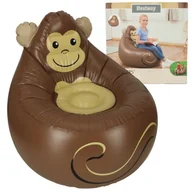 Materace dmuchane i koła do pływania - BESTWAY 75116 Fotel dmuchany puf małpka 70kg - miniaturka - grafika 1