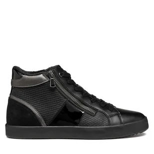 Sneakersy Geox D Blomiee D466HF 00422 C9997 Czarny - Sneakersy damskie - miniaturka - grafika 1