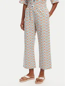 Spodnie damskie - Quiksilver Spodnie materiałowe Honolulu EQWNP03056 Kolorowy Regular Fit - miniaturka - grafika 1