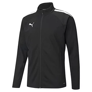 Bluzy męskie - PUMA teamLIGA Training Jacket Bluza męska, Czarny/biały, XXL, Puma czarno-puma biały, XXL - grafika 1