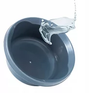 Inne artykuły do sprzątania - KADAX Miska Plastikowa 14L Na Pranie Ciemnoszara - miniaturka - grafika 1