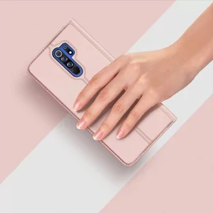 Dux Ducis Skin Pro kabura etui pokrowiec z klapką Xiaomi Redmi 9 różowy - Etui i futerały do telefonów - miniaturka - grafika 11