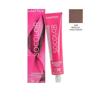 Matrix SOCOLOR Beauty Farba do włosów "Metallic Violet Mauve" 6 - 90ml - Farby do włosów i szampony koloryzujące - miniaturka - grafika 1