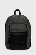 Plecaki - Pepe Jeans Plecak męski kolor zielony duży z nadrukiem - miniaturka - grafika 1