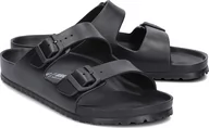 Klapki i japonki męskie - Birkenstock Klapki męskie Arizona czarne r. 44 - miniaturka - grafika 1