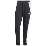 Dresy męskie - Spodnie męskie adidas Tiro 24 Sweat czarno-białe IP1976 M - miniaturka - grafika 1