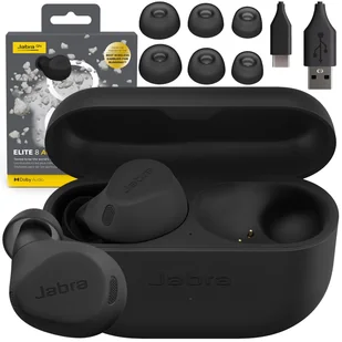 Jabra Elite 8 czarne - Słuchawki - miniaturka - grafika 1