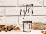 Księgarnia OUTLET - Świecznik wirujące aniołki - miniaturka - grafika 1