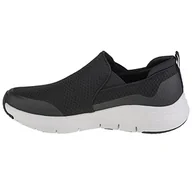 Trampki męskie - Skechers Męskie tenisówki typu Arch Fit Banlin, Czarny - 45 EU - miniaturka - grafika 1
