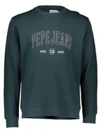Bluzy męskie - Pepe Jeans Bluza w kolorze ciemnozielonym - miniaturka - grafika 1