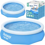 Place zabaw - Bestway Basen Rozporowy Z Kołnierzem 305x76 cm - miniaturka - grafika 1
